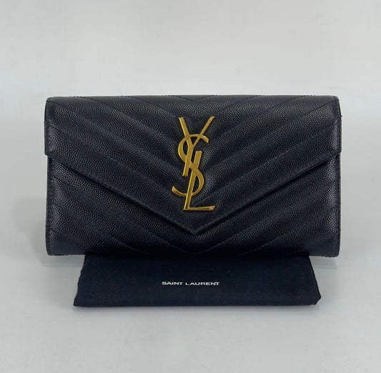 Ysl Flap Wallet