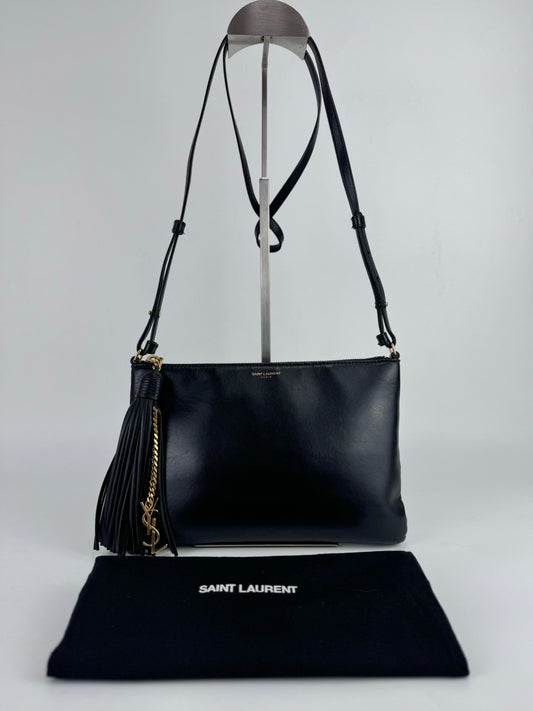 Ysl Small Flat Shoulder Bag