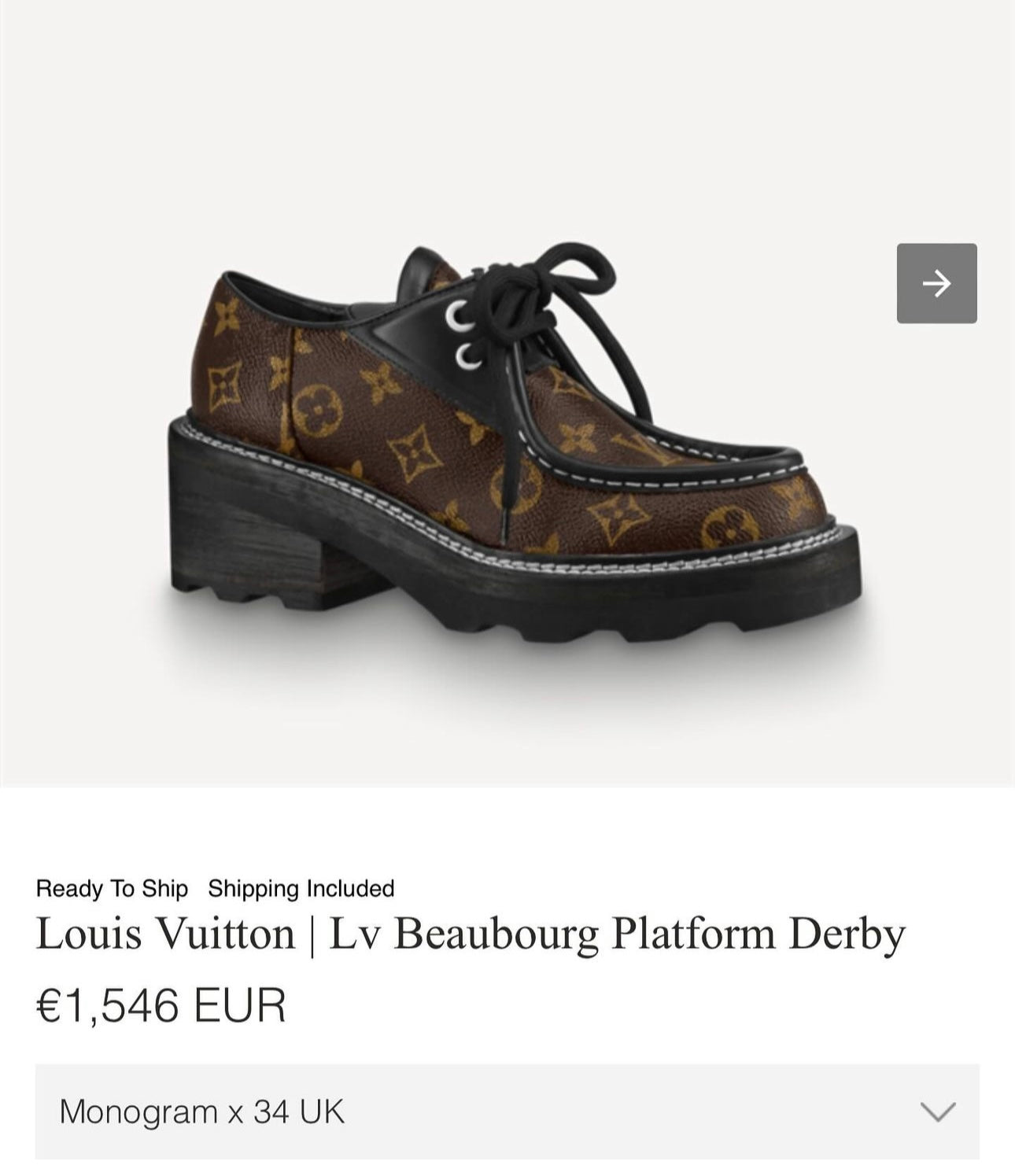 Lv Beaubourg Platform Derby