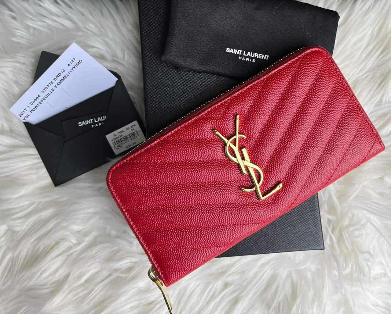 Ysl Zippy Wallet