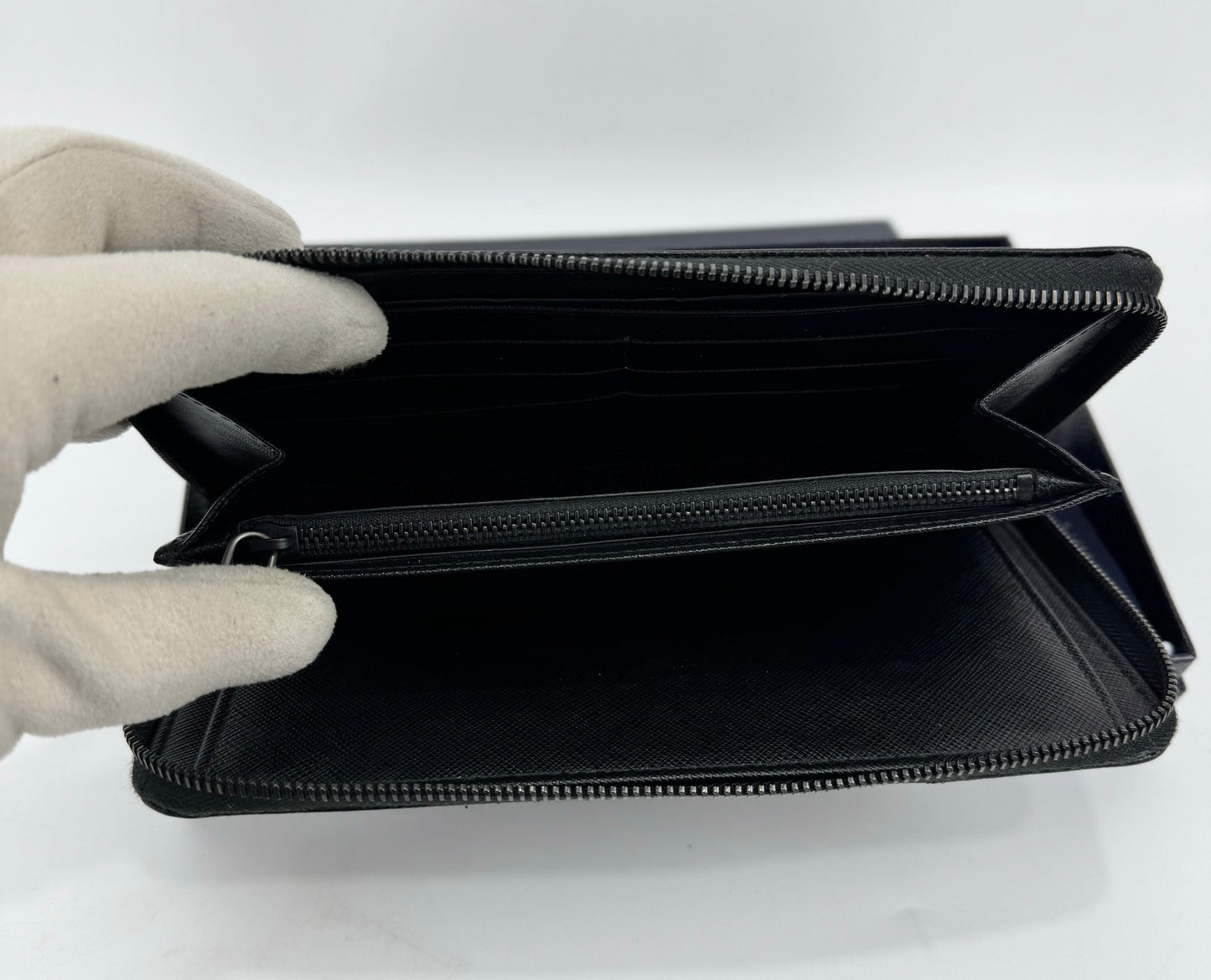 Prada Zippy Wallet Organizer