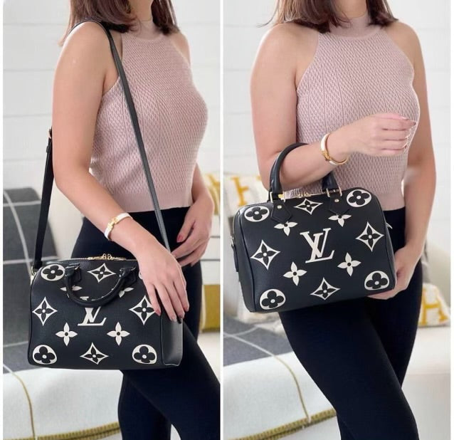 Lv Bandouliere 25 Monogram Empreinte