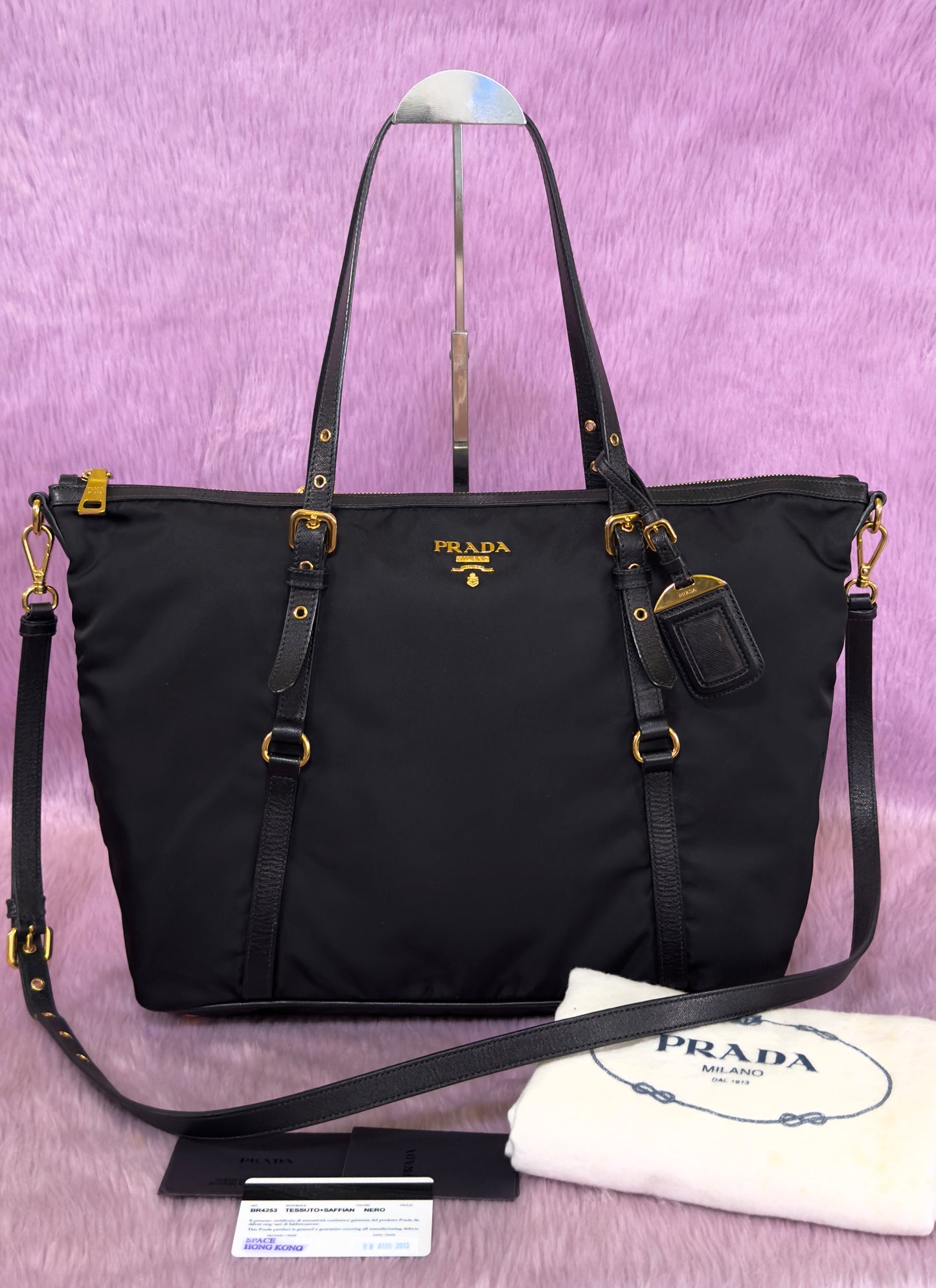 Prada Saffiano Tessuto Nylon