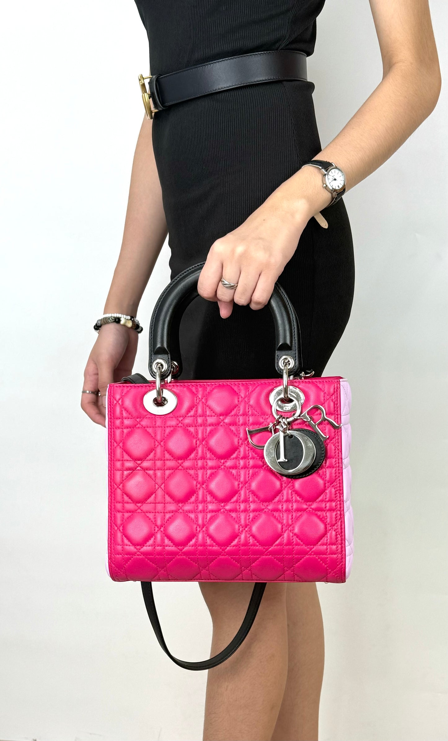 Lady Dior Tricolor