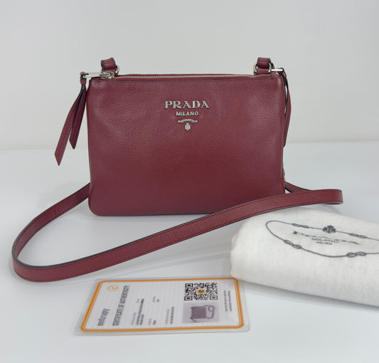 Prada Vitello Crossbody