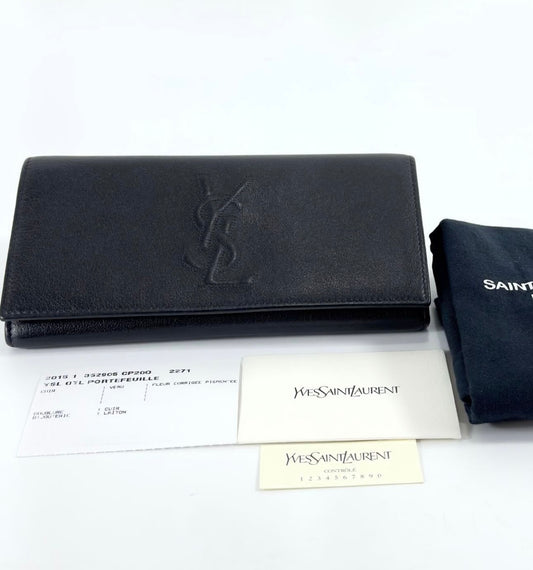 Ysl Chevre Belle De Jour Flap Wallet