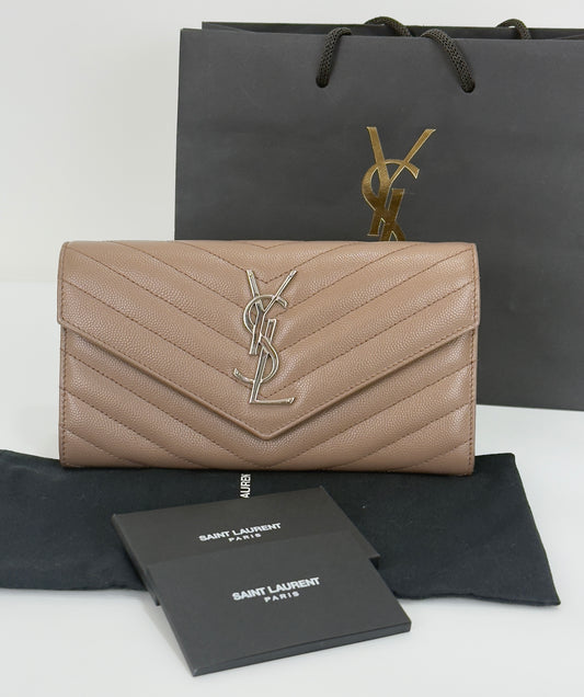 Ysl Flap Wallet